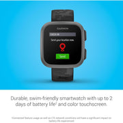 Garmin XXXX Bounce Kids Smartwatch, Two-Way Text and Voice Messaging, Location Tracking, Black Camo