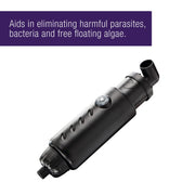 Coralife BioCube Mini Ultraviolet Sterilizer, 5 Watt UV Lamp, Black Plastic, 100115640