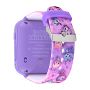 Gabby's Dollhouse GAB4007NVWM iTime Unisex Touchscreen Children's Smart Watch with Silicone Strap and Lavender Case 42MM