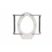 Essential Medical Supply B5083 Elevated Toilet Seat with Arms, Elongated