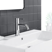 Pfister Brislin Single Control Lavatory Faucet, Brushed Nickel, 1.2 GPM, Deck Mount, Single Hole Installation, LG42-BI0C