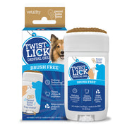 Vetality Twist and Lick Dental Gel for Dogs, Peanut Butter Flavor, 2oz, Brush-Free Plaque Control and Freshens Breath, 30055