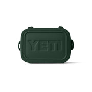 YETI Hopper Flip 8 Portable Soft Cooler, ColdCell Insulation, Waterproof DryHide Shell, Leakproof HydroLok Zipper, Black Forest Green, 8 Quart, 18060131842