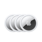 Apple AirTag 4 Pack, 2nd Generation, White, Bluetooth Tracker with Replaceable Battery and Expanded Precision Finding