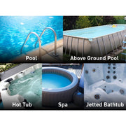 Kokido Handheld Pool Vacuum XTROVAC 320, Cordless, 6ft Aluminum Pole, Dual Vacuum Heads, Dual Filtration System