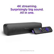 Roku 9104RW Streambar SE - 2-in-1 TV Soundbar with Built-in Streaming, Premium Speakers, & Speech Clarity