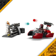 LEGO Star Wars Siege of Mandalore Battle Pack Building Toy with 4 Minifigures, Multicolor, 116 Pieces, 75449