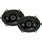 43DSC6804 KICKER 6x8-Inch (160x200mm) Coaxial Speakers, 4-Ohm
