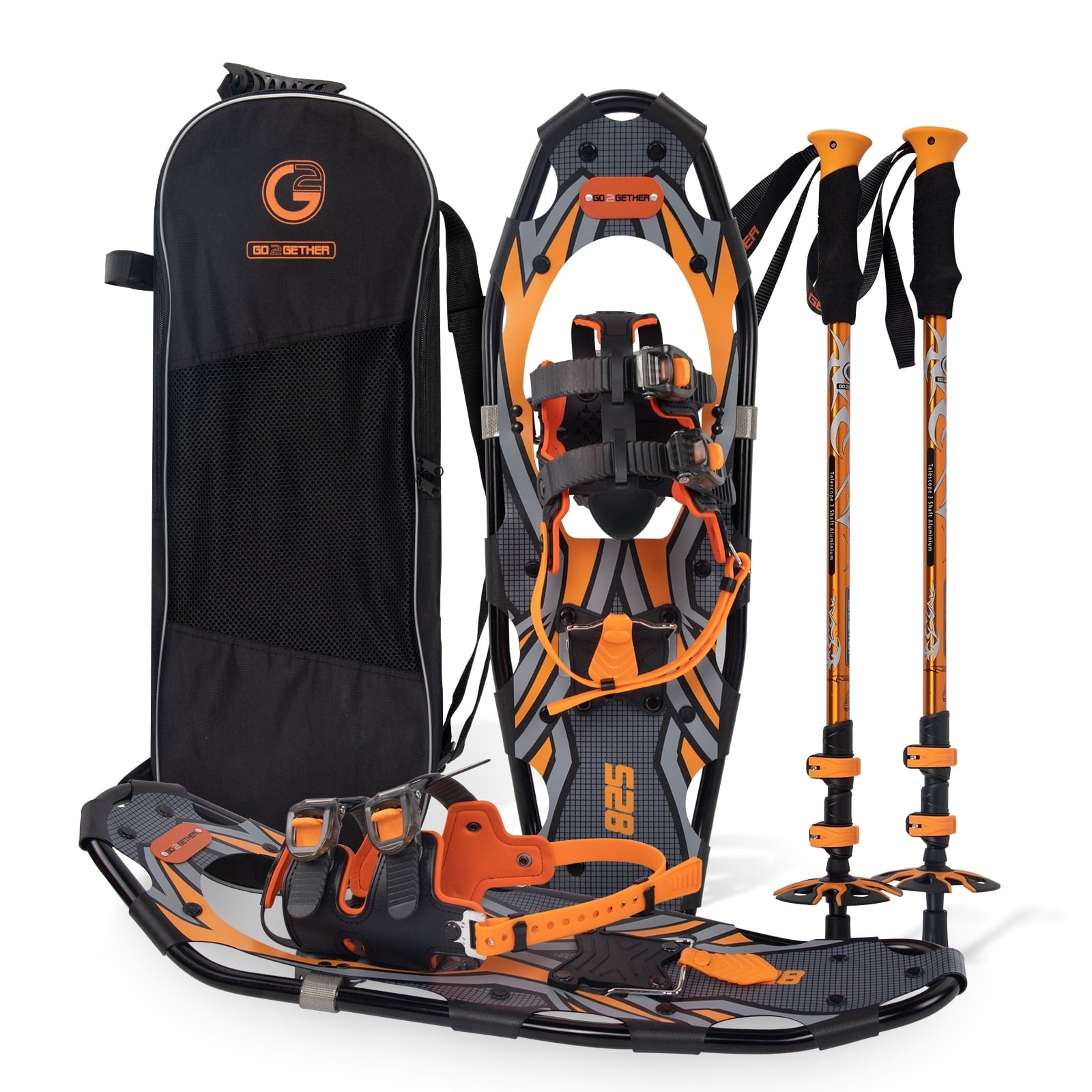 Gotop G2 25Inches Light Weight Snowshoes, Orange – VIP Outlet