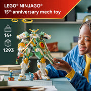 LEGO Ninjago Lloyd's Titan Mech 15th Anniversary Building Set, 1293 Pieces, Multicolor, Ages 14+, 6585680