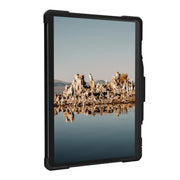Urban Armor Gear Metropolis SE Tablet Case, Heavy Duty Protection, Black, Compatible with Microsoft Surface Pro 9 and Surface Pro 10, Hard Shell, Built-In Kickstand, Pen Storage