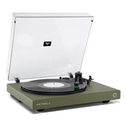 Victrola Wave Bluetooth Turntable with Auracast Broadcast, Audio-Technica AT-VM95E Cartridge, Green, VPT-1520-GRN
