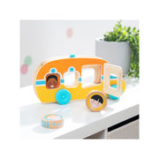 Melissa And Doug Melissa & Doug Go Tots Roll & Ride Bus - MULTI ONE SIZE