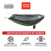 Grand Trunk SBH-XT  Skeeter Beeter XT Mosquito Net Hammock