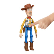 Mattel Disney Pixar Toy Story 5 Woody Interactables Talking Figure, 9 Inch Playscale, Multicolor, JKV25