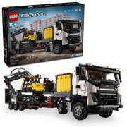 LEGO 42175 Technic Volvo FMX Truck & EC230 Electric Excavator Building Toy