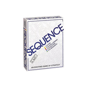 Jax Sequence Board Game, Strategy Card and Folding Board Game, 2-12 Players, Ages 7+, 135 Chips, 2 Decks, Model 8002