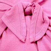 Barbie Big Girls Pink Half Sleeve Button Down Shirt and Tie Knot Shorts Set, Rayon, Classic Fit, 1BN040ABGAZ178