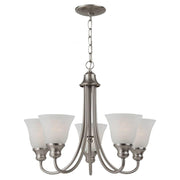 Sea Gull 35940-962 Windgate 5-Light Brushed Nickel 1-Tier Chandelier