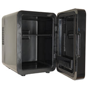 Call of Duty Nuketown Lenticular 4L 6-Can Mini Fridge, Black, Thermoelectric Cooler, LED Interior Light, FR6CLEPM52-COD1