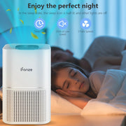 Qunler KJ220G-A4 HEPA Air Purifier for Large Rooms up to 1300 Sq.ft, Air Purifiers for Allergies and Asthma