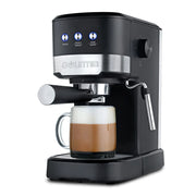 Gourmia GCM4225 15-Bar Espresso Maker with Powerful Frothing Wand, Black