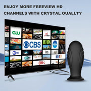 Qzgyoool Indoor Amplified HDTV Antenna, 360 Mile Range, Magnetic Base, 16.4 ft Cable, Supports 4K 1080p