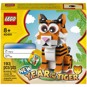 LEGO Year of the Tiger Building Set, 193 Pieces, Multicolor, Ages 8 and Up, 40491