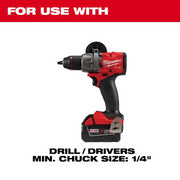 Milwaukee 49-56-0518 Diamond Max 1-1/8 in. Diamond 2.56 in. L X 1/4 in. D Hole Saw