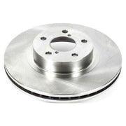 Power Stop Autospecialty Front Automotive Disc Brake Rotor, Direct OE Replacement, Machined Silver Finish, JBR730