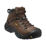 KEEN Utility Braddock AL Mid Waterproof Steel Toe Work Boots for Men - Bison - 10.5W