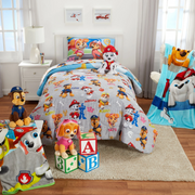 Franco Manufacturing Co. 9L0506 Paw Patrol Kids Comforter Set, Reversible Microfiber, Twin/Full, 2-Piece, Multicolor