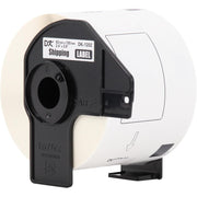 Brother DK-120224PK Die-Cut Shipping Paper Labels, 300 Labels/Roll, 24 Rolls/Box, White