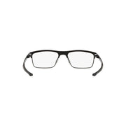 Oakley Men's Cartridge Semi-Rimless Rectangular Prescription Eyeglasses, Satin Black, 54mm OX5137