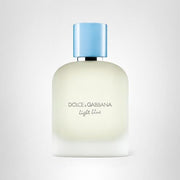 Dolce & Gabbana Light Blue Pour Homme Eau De Toilette Spray, Fresh Mediterranean Scent with Sicilian Lemon and Patchouli, 6.7 oz
