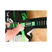 Rhino USA Retractable E-Track Tie-Down Ratcheting Cargo Management Kit, 12-Piece, Black, Includes Rails and Accessories