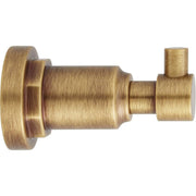 Signature Hardware 476967 Greyfield Single Robe Hook, Brushed Gold