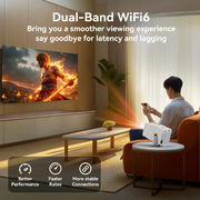 Losei 220'' Class FHD (1080P) LED Projector (Z10)