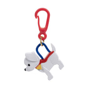 DC Comics Supergirl Doll Charm with Removable Outfit, Puff-Sleeve Sweater Dress, Heroic Accessories, Blue