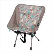 Ozark Trail Kid Backpacking Camping Chair, Forest Pattern, Lightweight Foldable with Carry Bag