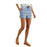 HUK Pursuit Printed Volley Shorts for Ladies - Naval Academy - S