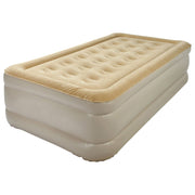 Serta Raised-Height Twin Air Mattress with Built-In AC Air Pump