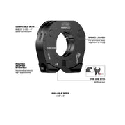 Milwaukee 49-16-2657NX 3 in. NIBCO Press Ring for use with M18 FORCE LOGIC Long Throw Press Tool