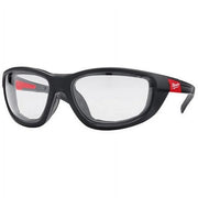 Milwaukee 48-73-2040 Clear High Performance Safety Glasses With Gasket, Single Pack