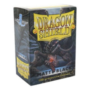 Dragon Shield Matte Black 100 Protective Sleeves