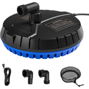 LHUKSGF Automatic Pool Cover Pump, 1500 GPH, Above-Ground, Energy Efficient, 110V, Single Speed