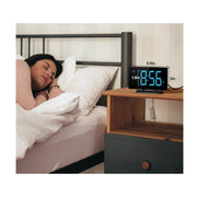 Mpow HM750 Digital Alarm Clock for Bedrooms, Blue