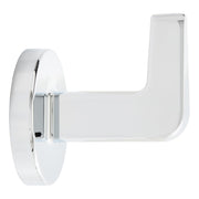 Signature Hardware Drea Single Robe Hook, Brushed Gold, Modern Minimalist Bathroom Hardware SHDRRHBG