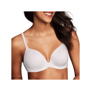 Maidenform One Fabulous Fit' 2.0 Tailored T-Shirt Underwire Demi Bra-Dm7543 - WHITE 38C