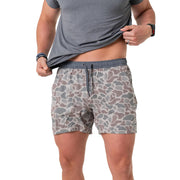 BURLEBO Athletic Shorts - Camo - L